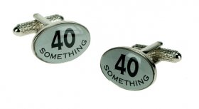 Cufflinks - Birthday 40 Something